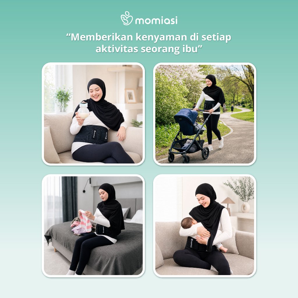 Momiasi - Korset Postpartum Bamboo - Korset Bamboo Pasca Melahirkan BIG SIZE (NEW)