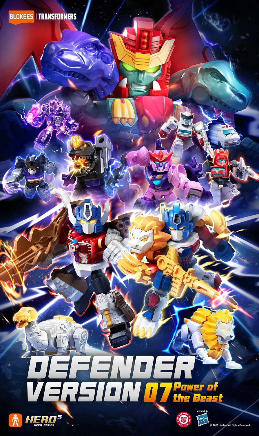 Blokees Transformer Power of the Beast DV07