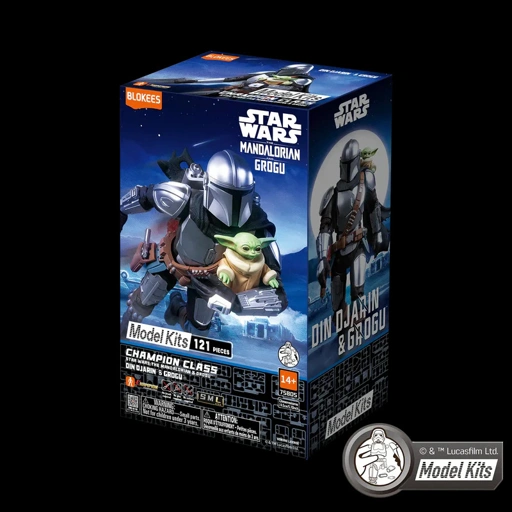 Image of Blokees Star Wars: Champion Class 05 The Mandalorian & Grogu™