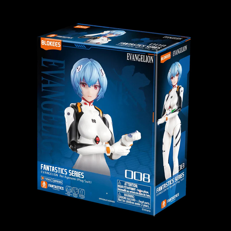 Blokees Evangelion Fantastics Series - 01 Rei Ayanami