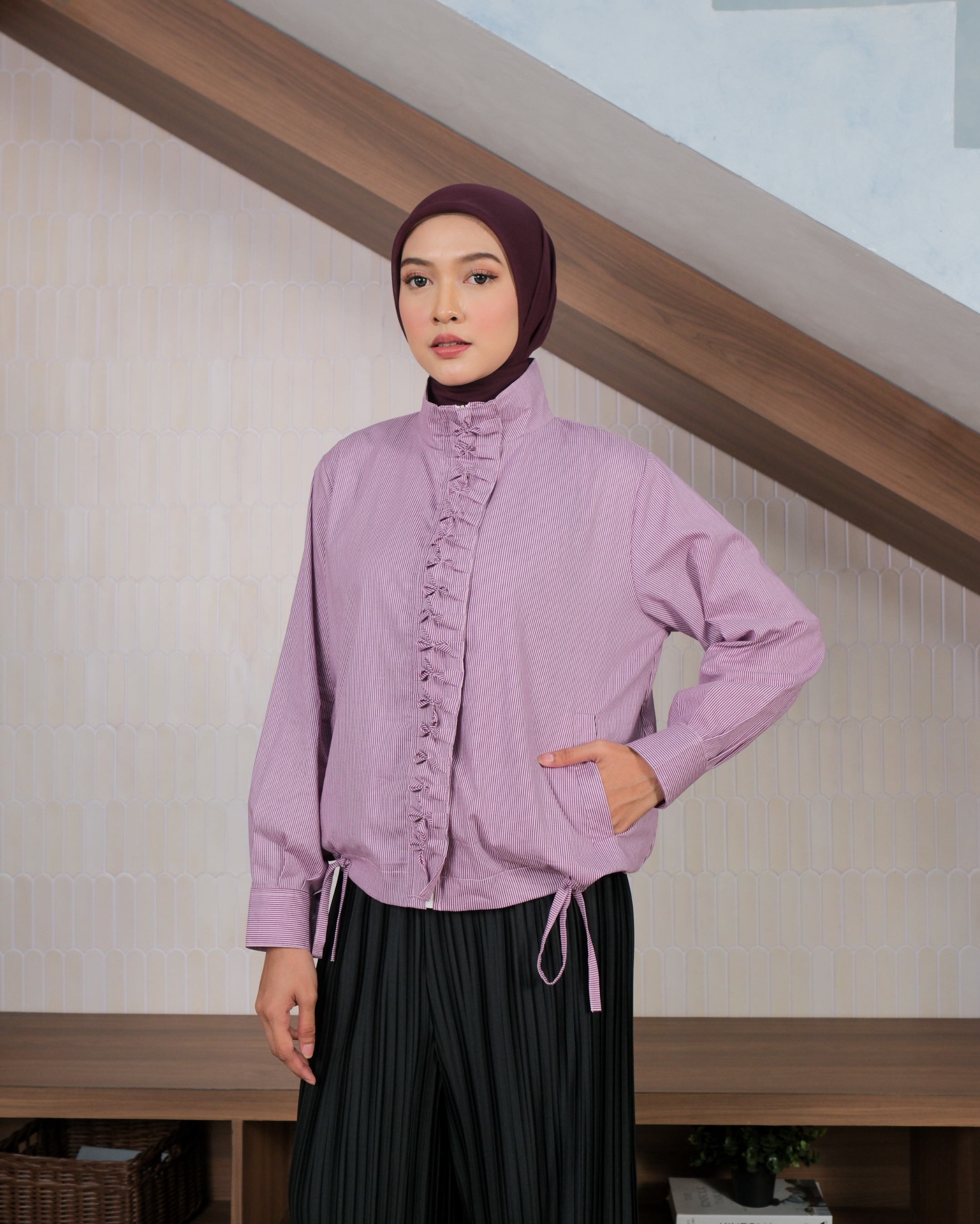 eleanorre Aulia Jaket Wanita II Jaket Wanita Katun Premium