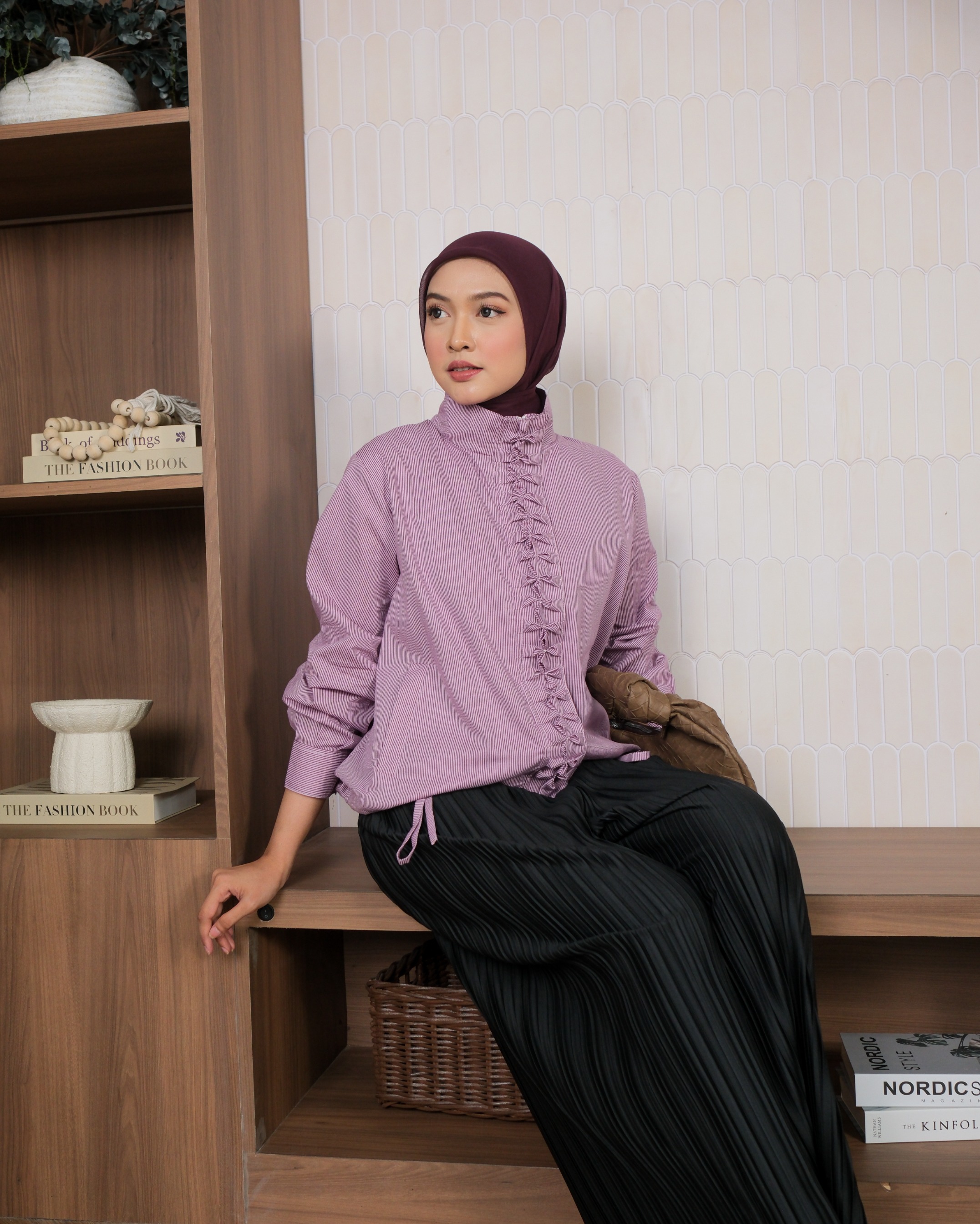 eleanorre Aulia Jaket Wanita II Jaket Wanita Katun Premium