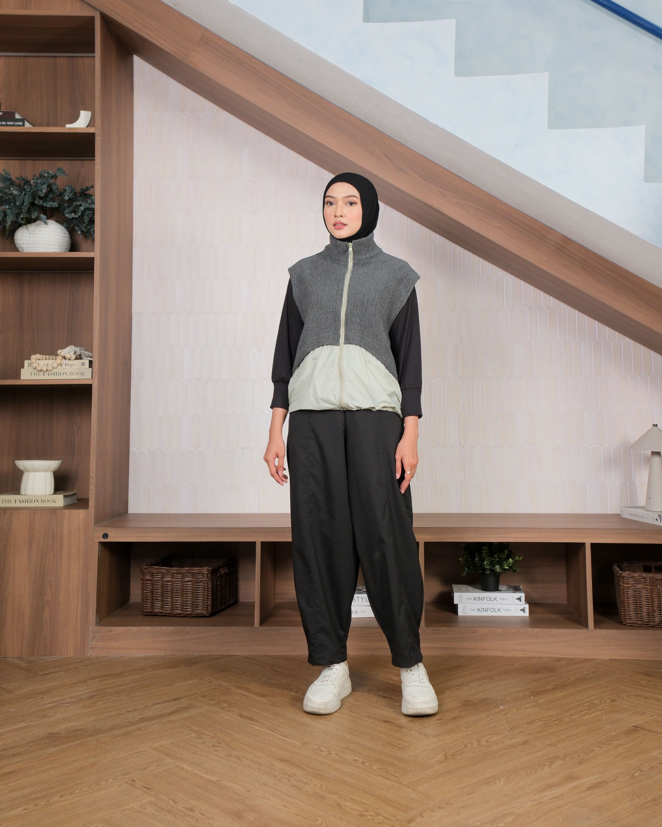 eleanorre Arabelle Knit Vest II Outer Vest Knit Wanita