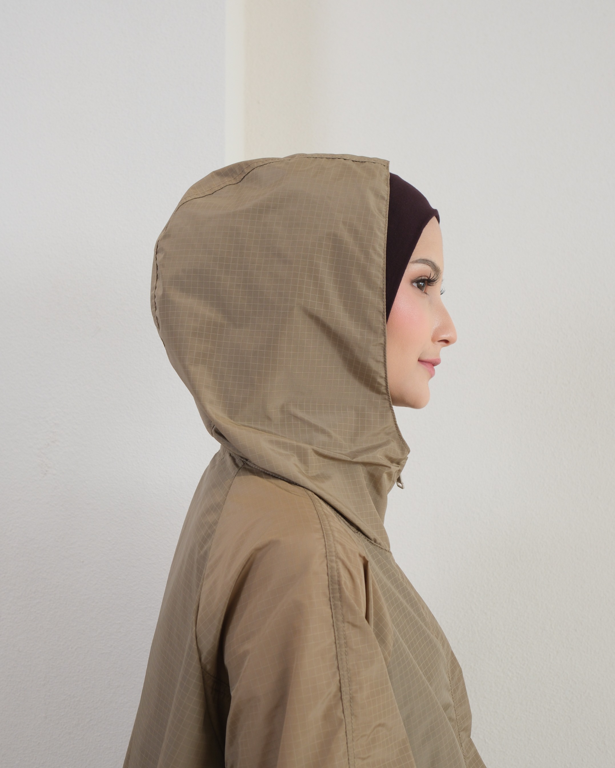 eleanorre Senara Brown Jaket Olahraga Wanita