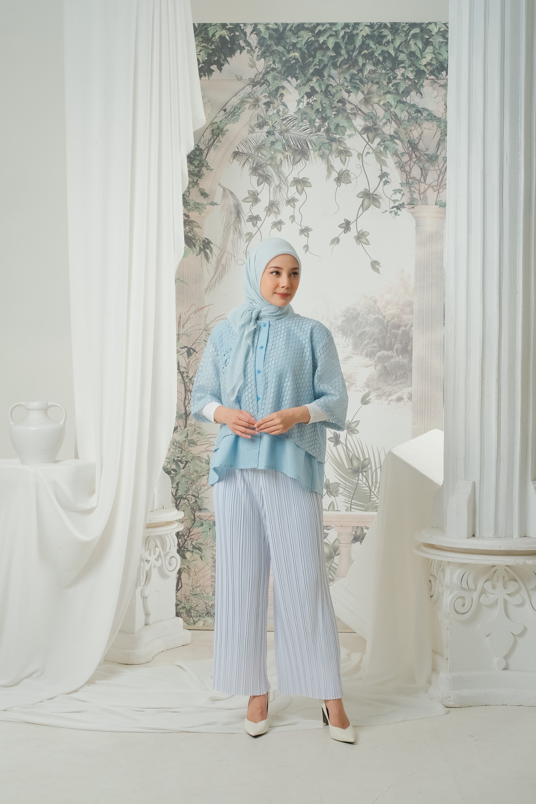 eleanorre Nayara Top Lace Atasan Wanita