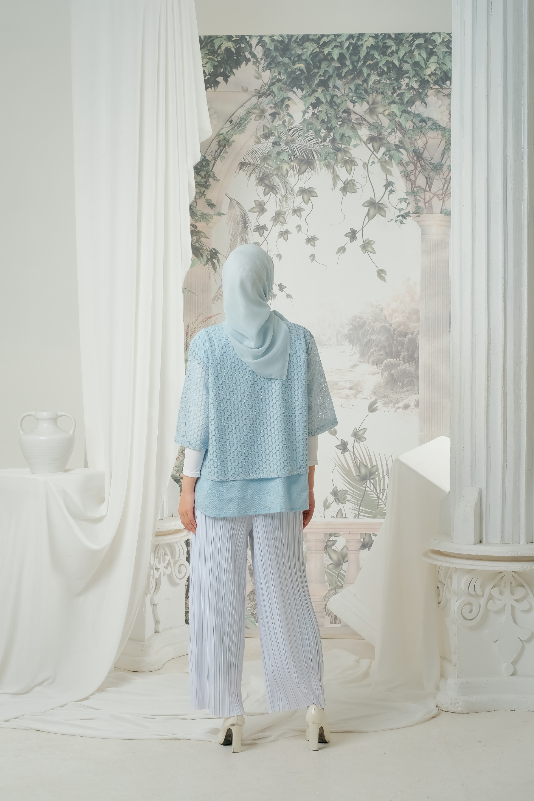 eleanorre Nayara Top Lace Atasan Wanita