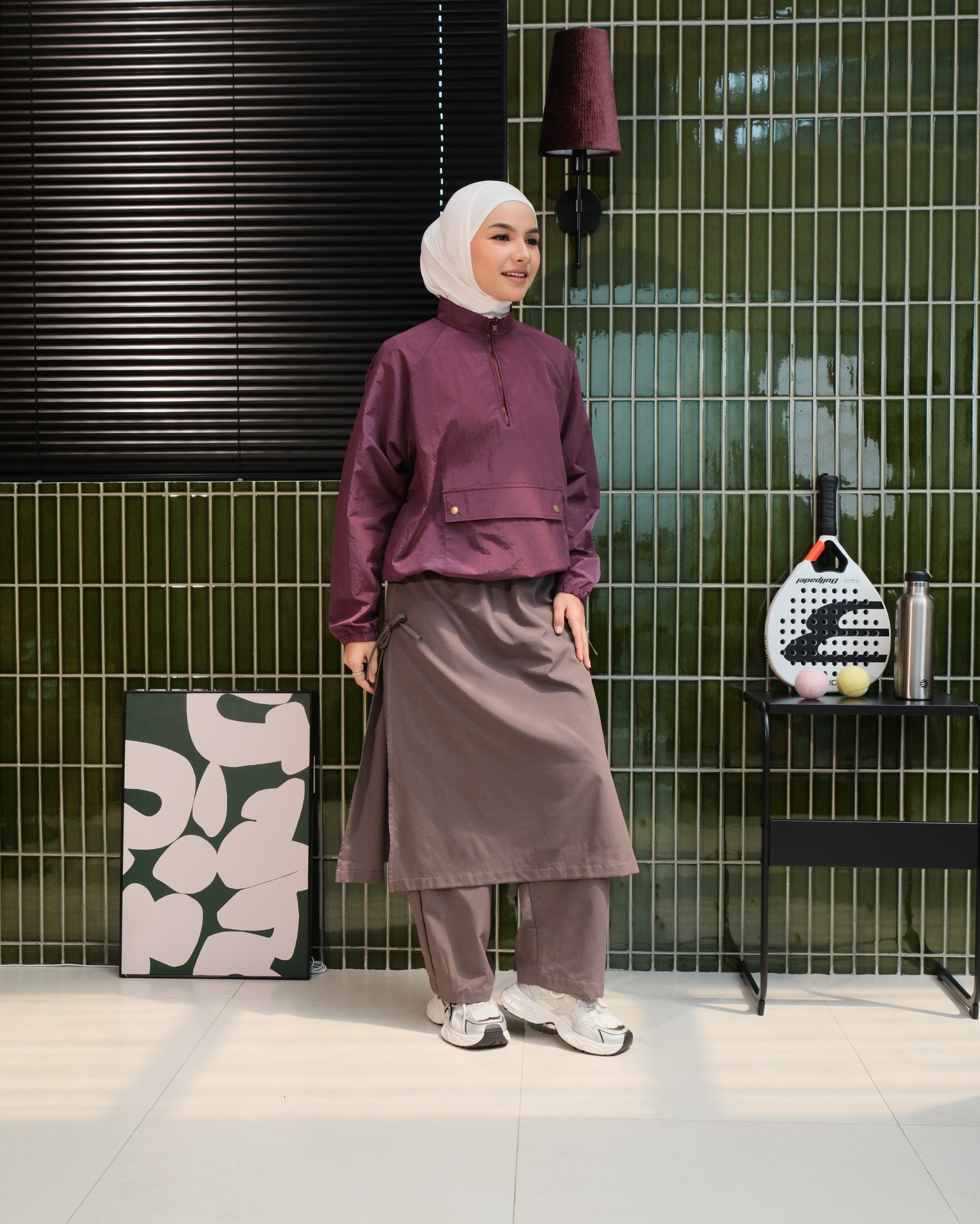 eleanorre Alvernia Jaket Olahraga Wanita