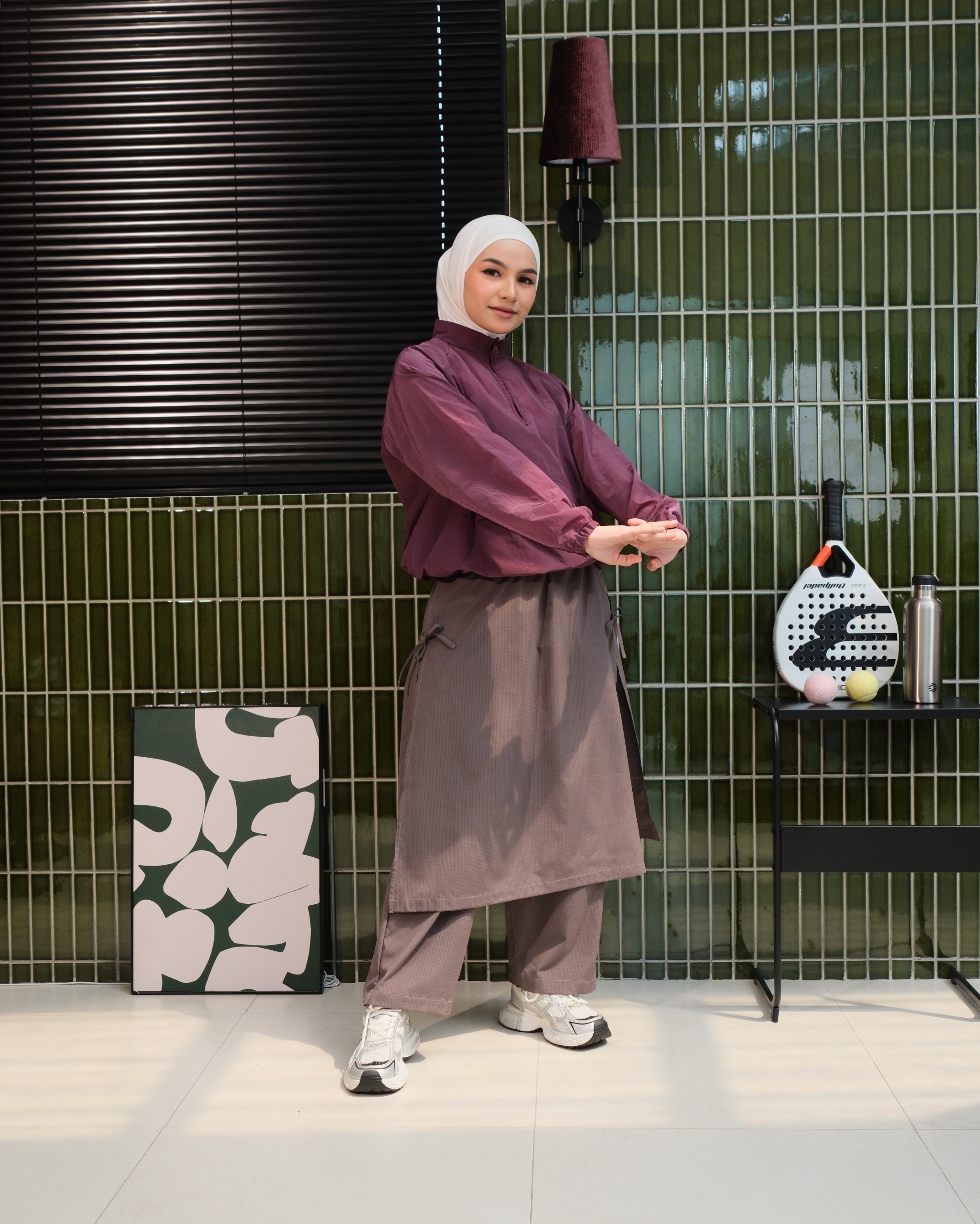 eleanorre Alvernia Jaket Olahraga Wanita