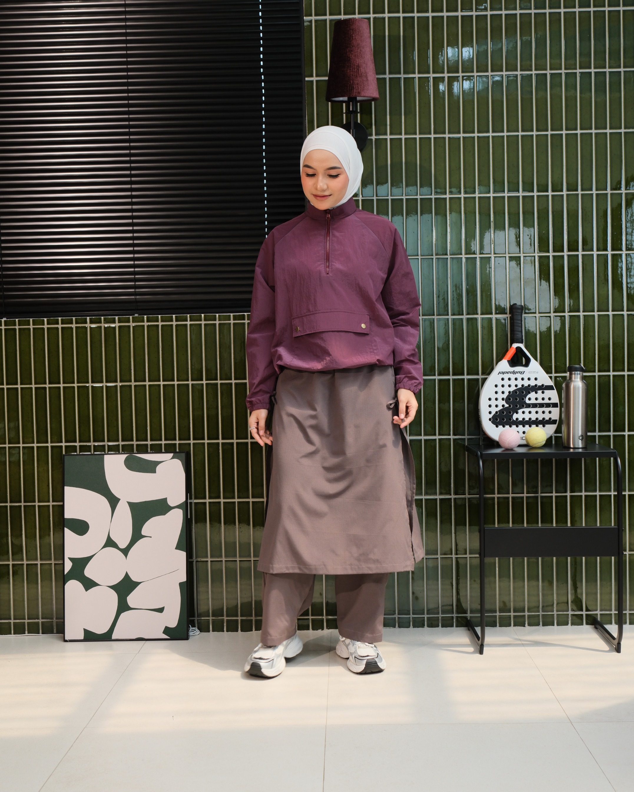 eleanorre Alvernia Jaket Olahraga Wanita
