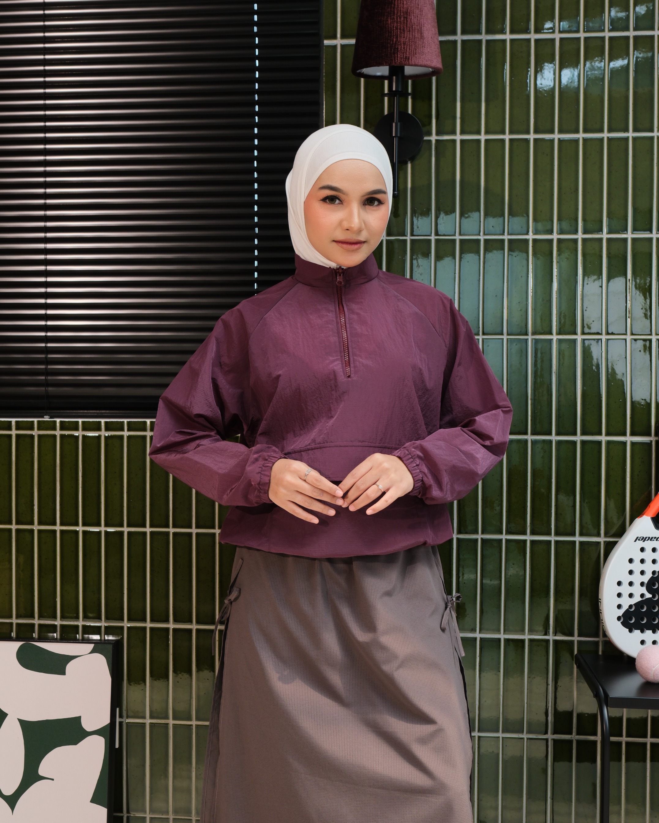 eleanorre Alvernia Jaket Olahraga Wanita