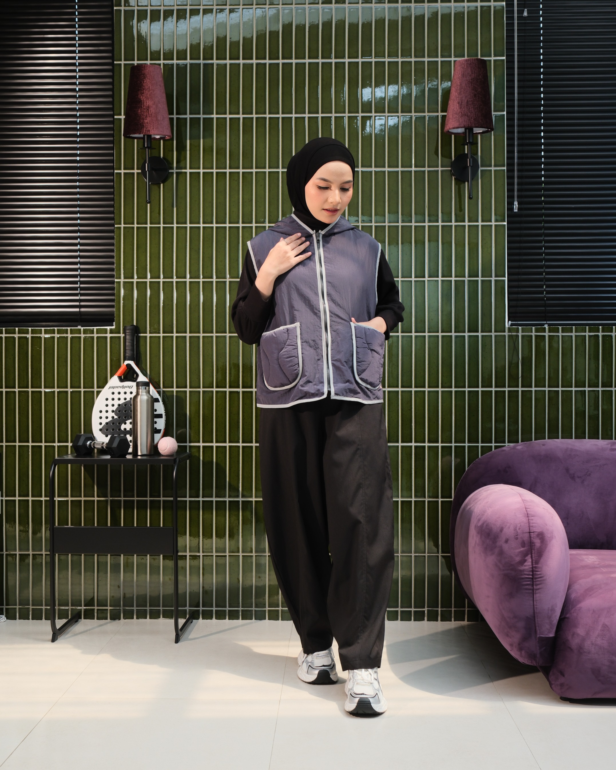 eleanorre Xaviera Vest Olahraga Wanita