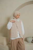 eleanorre Arumi Vest Embroidery Atasan Wanita