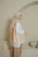 eleanorre Arumi Vest Embroidery Atasan Wanita