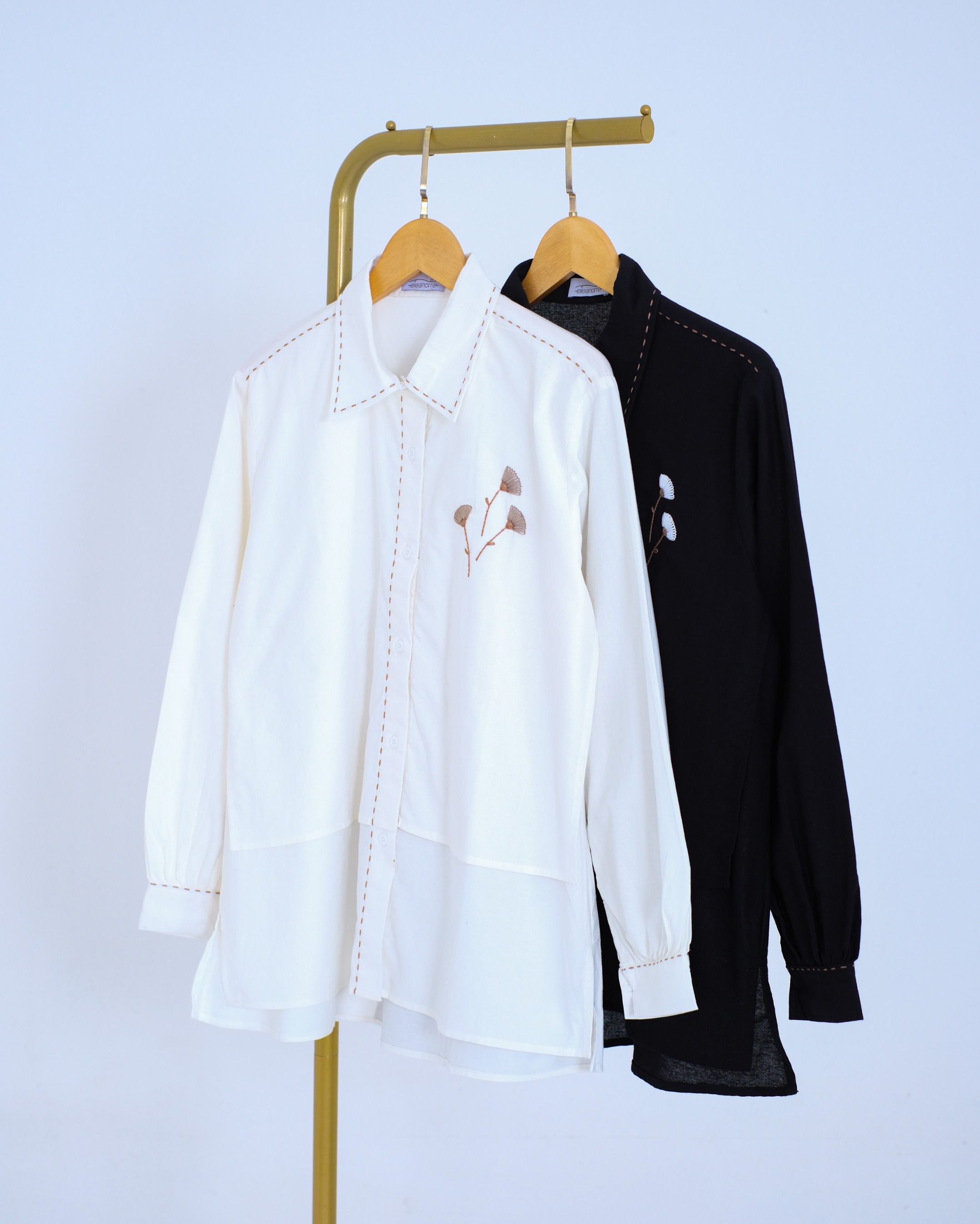 eleanorre Syafana Top Embroidery Atasan Wanita