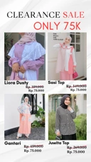 eleanorre Clearance Sale Produk II Baju Wanita Premium Harga Mulai dari 50K
