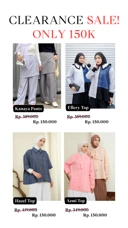 eleanorre Clearance Sale Produk II Baju Wanita Premium Harga Mulai dari 50K