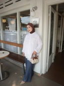 eleanorre Soreya Rubia Outer White Atasan Wanita