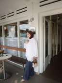 eleanorre Soreya Rubia Outer White Atasan Wanita