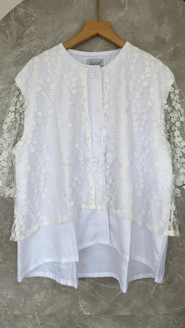 eleanorre Nayara Top Lace Atasan Wanita
