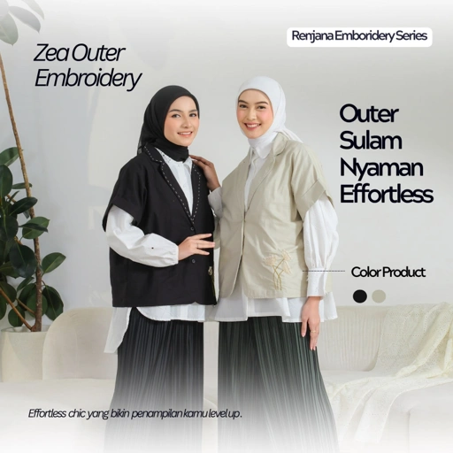 eleanorre Zea Outer Embroidery Atasan Wanita