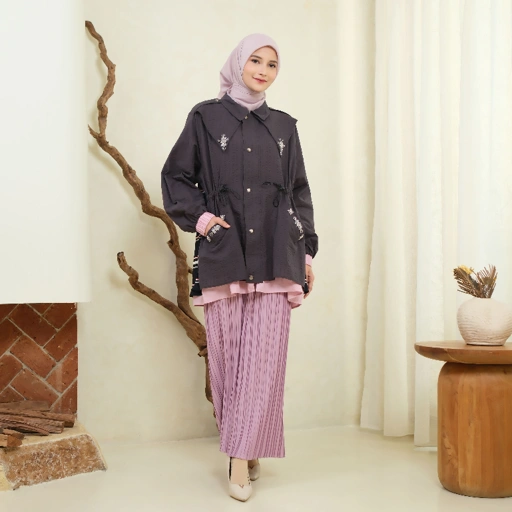 eleanorre Florence Jacket Parka Atasan Wanita