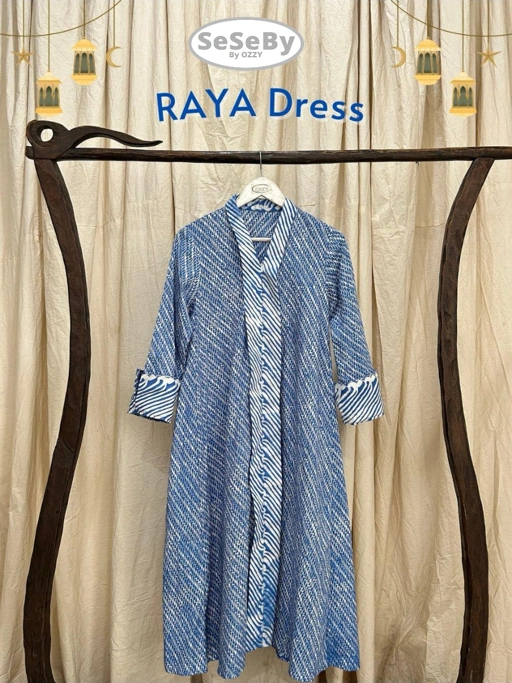 Image of Seseby Batik Pekalongan Raya Dress Wanita Baju Batik