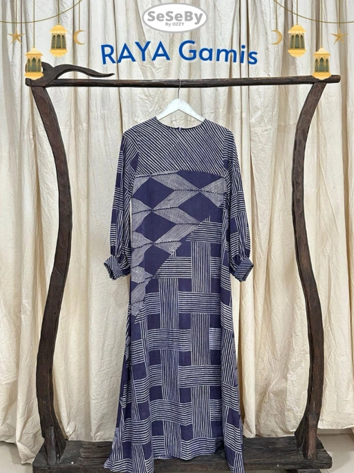 Image of Seseby Batik Pekalongan Raya Gamis Wanita