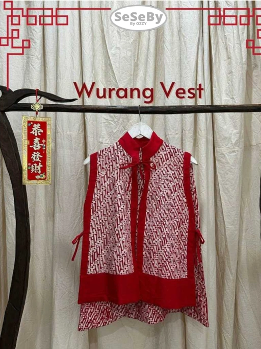 Image of Seseby Batik Pekalongan Wurang Vest