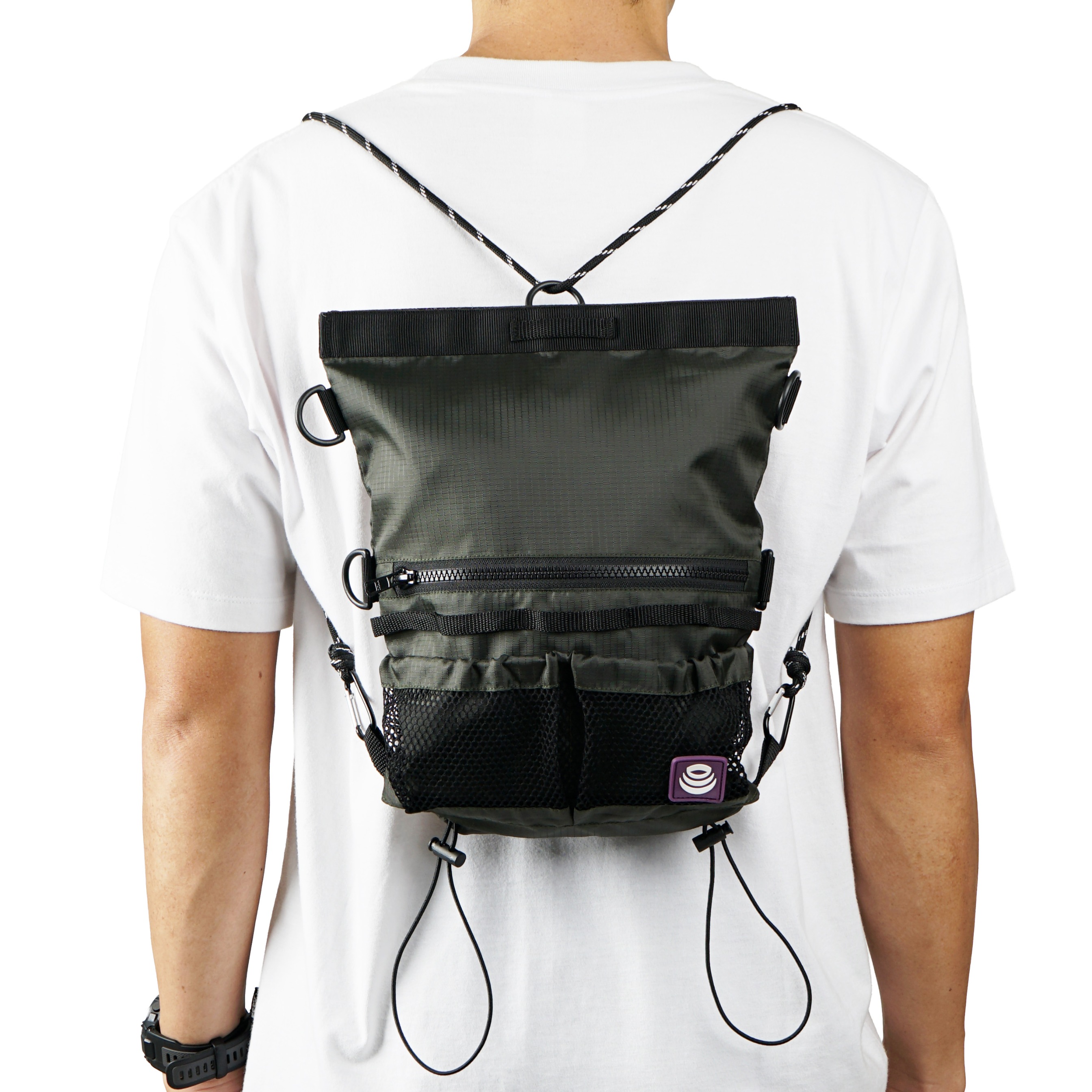 Olsen Sacocpack 2 in 1 - Olive