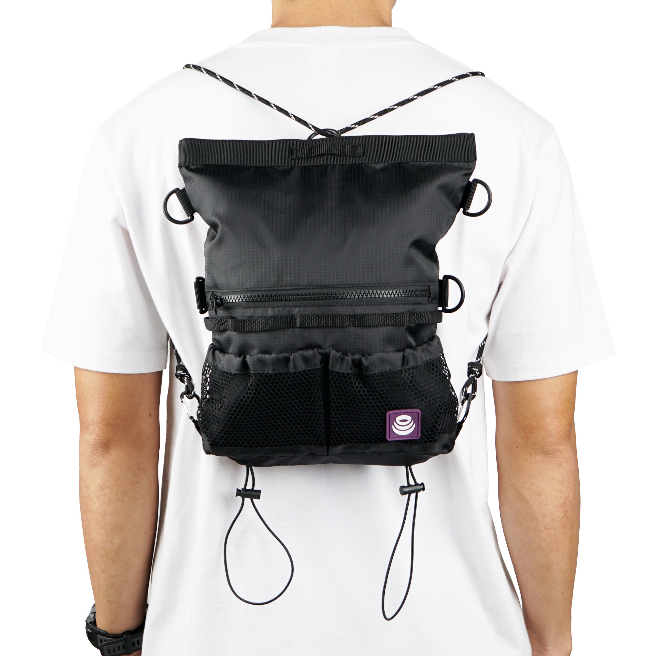 Olsen Sacocpack 2 in 1 - Black