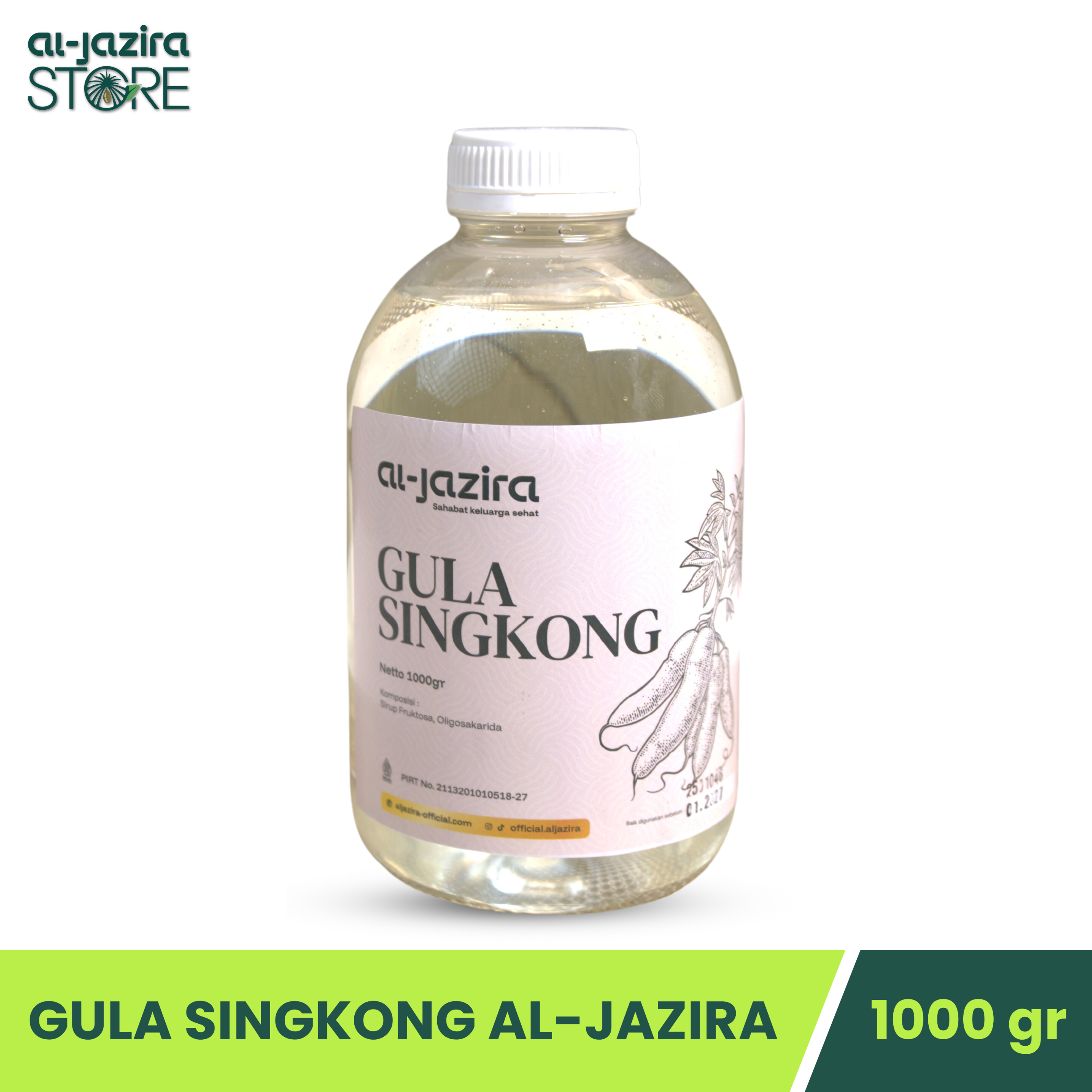 Al-Jazira Gula Cair Singkong 1Kg