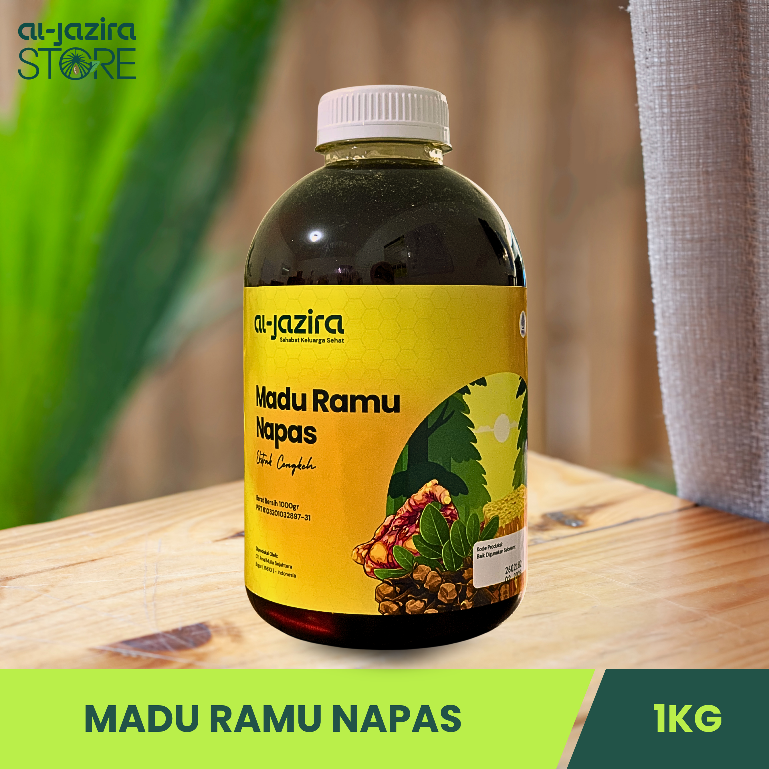 Al-Jazira Madu Ramu Napas Herbal 1Kg