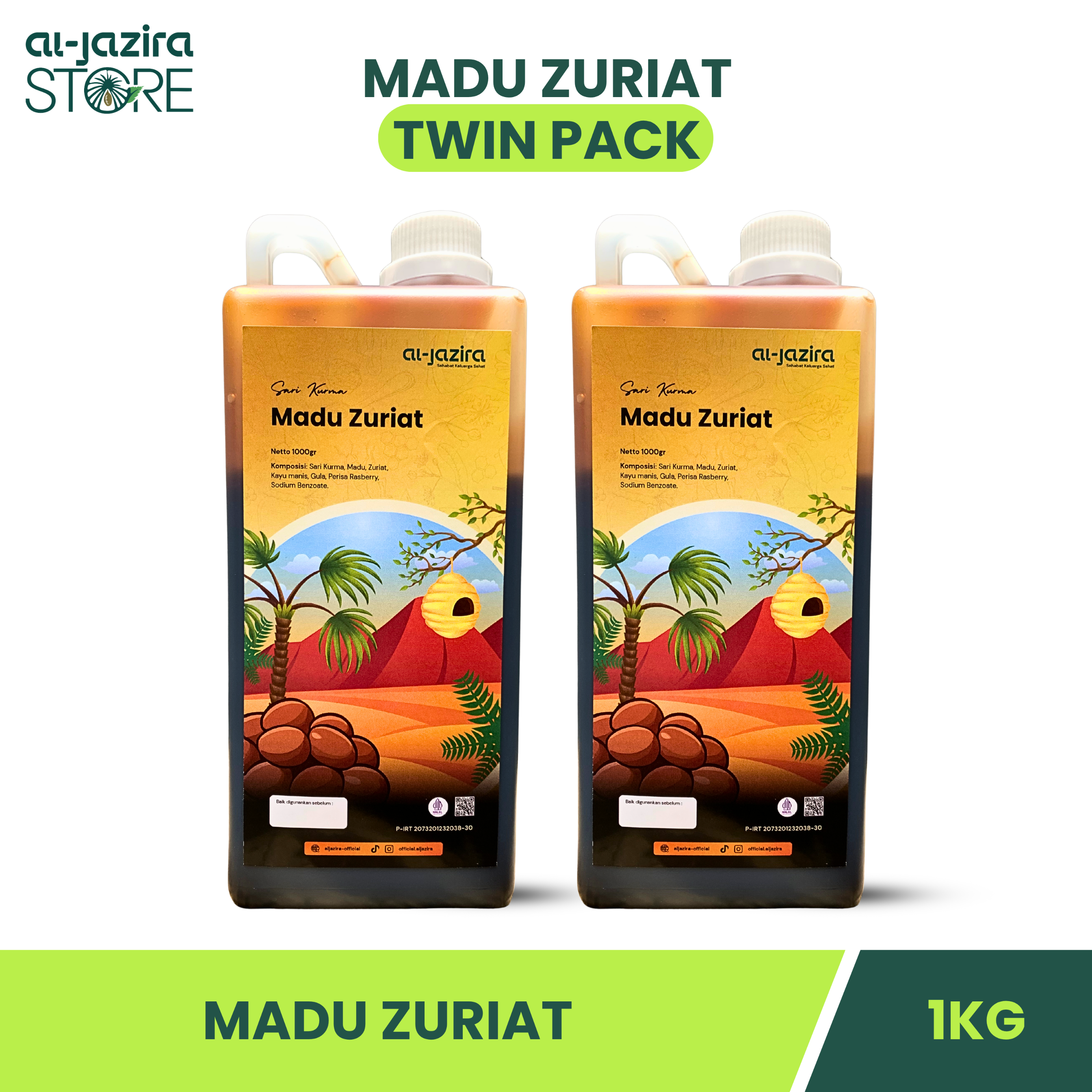 Al-Jazira Madu Zuriat Herbal 1KG
