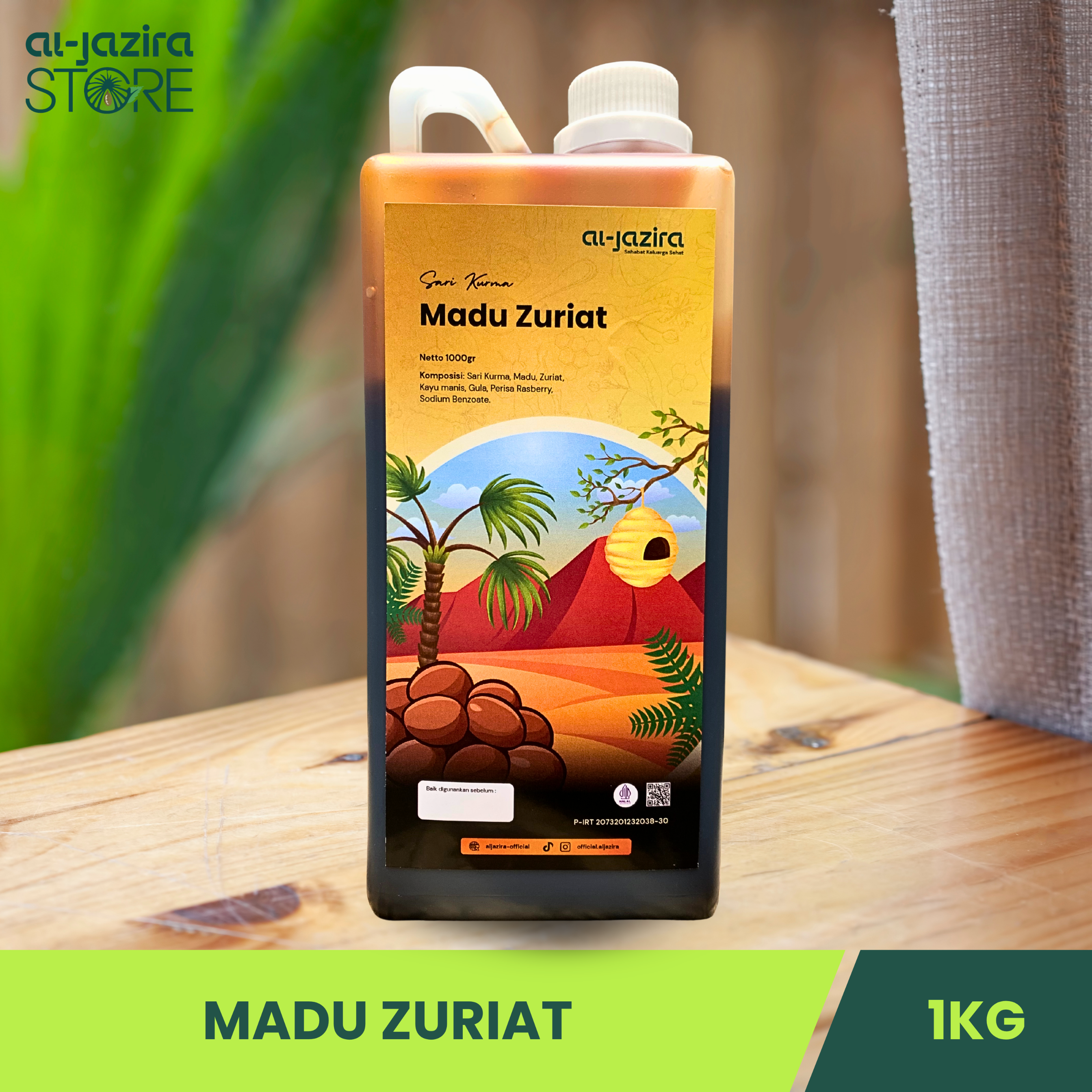 Al-Jazira Madu Zuriat Herbal 1KG