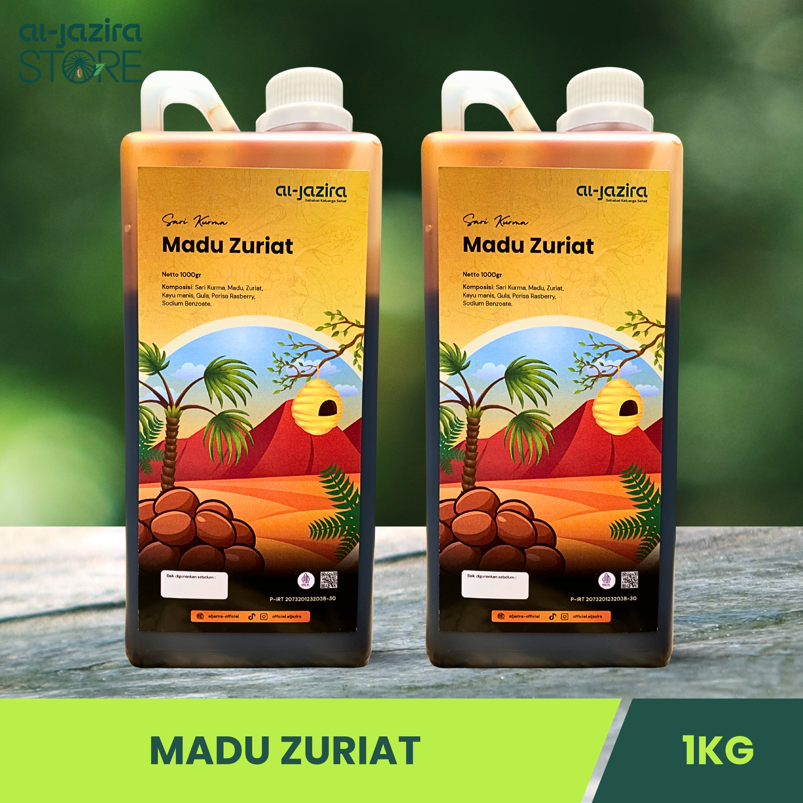 Al-Jazira Madu Zuriat Herbal 1KG
