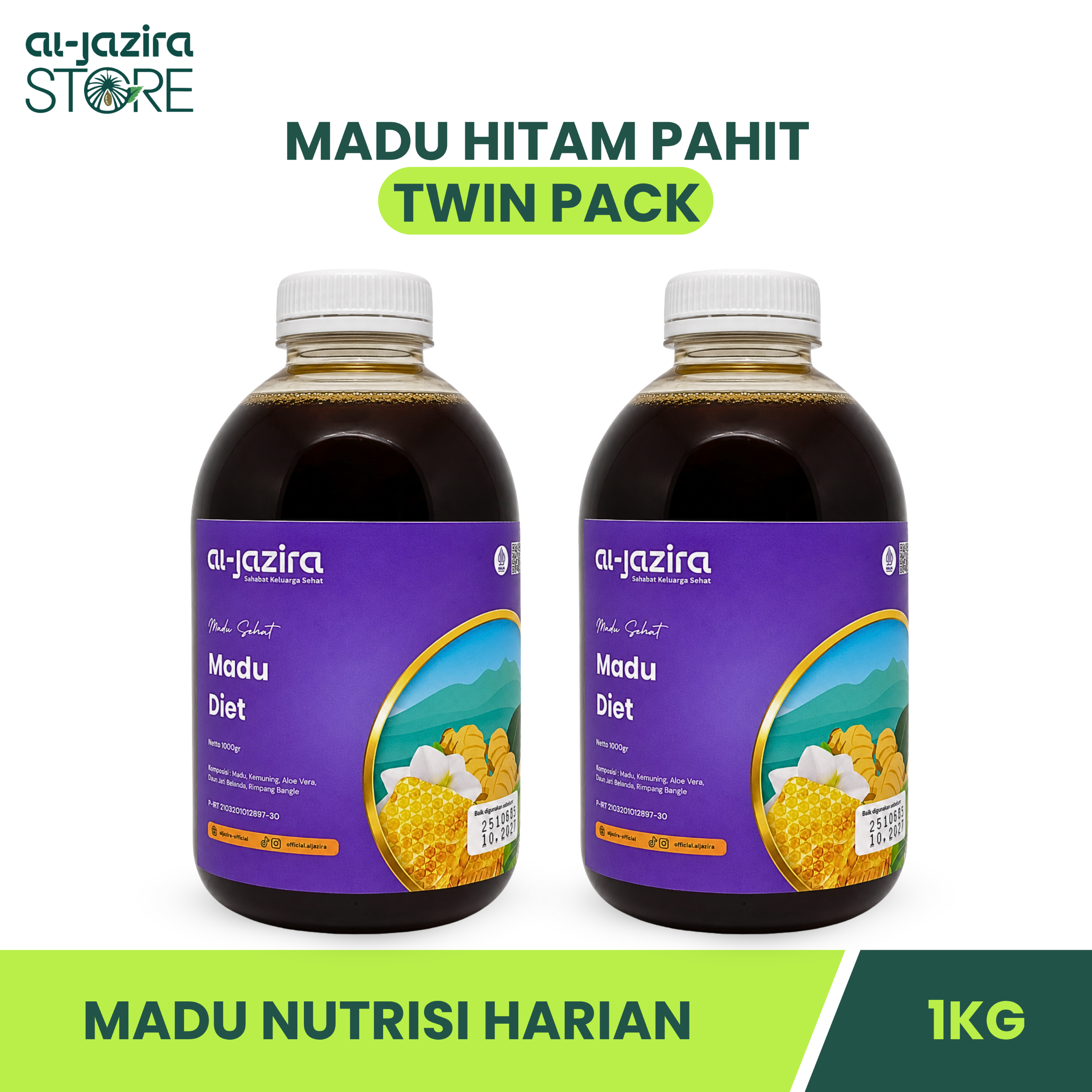 Al-Jazira Madu Diet 1Kg