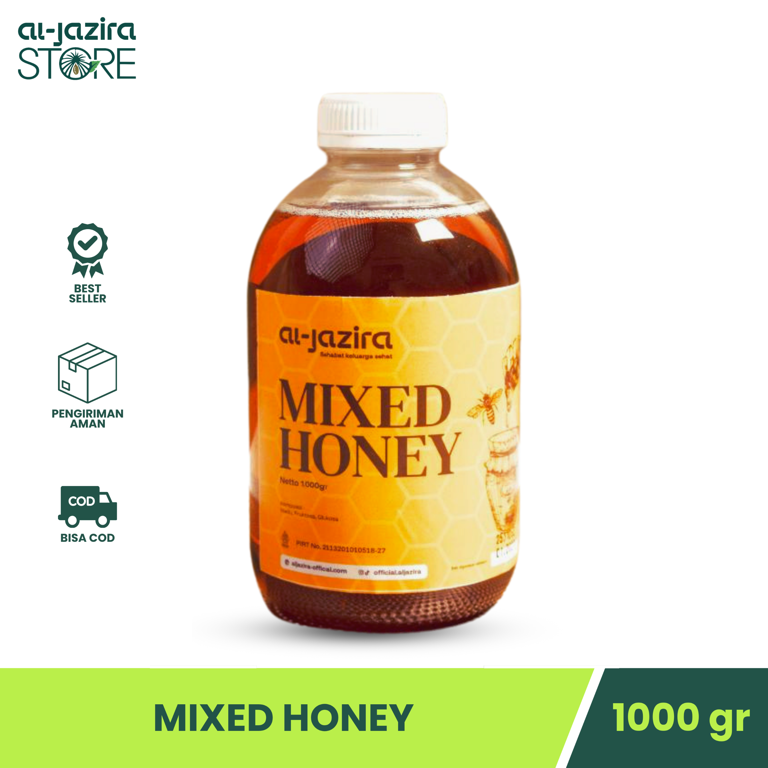 Al-Jazira Madu Multiflora 1Kg