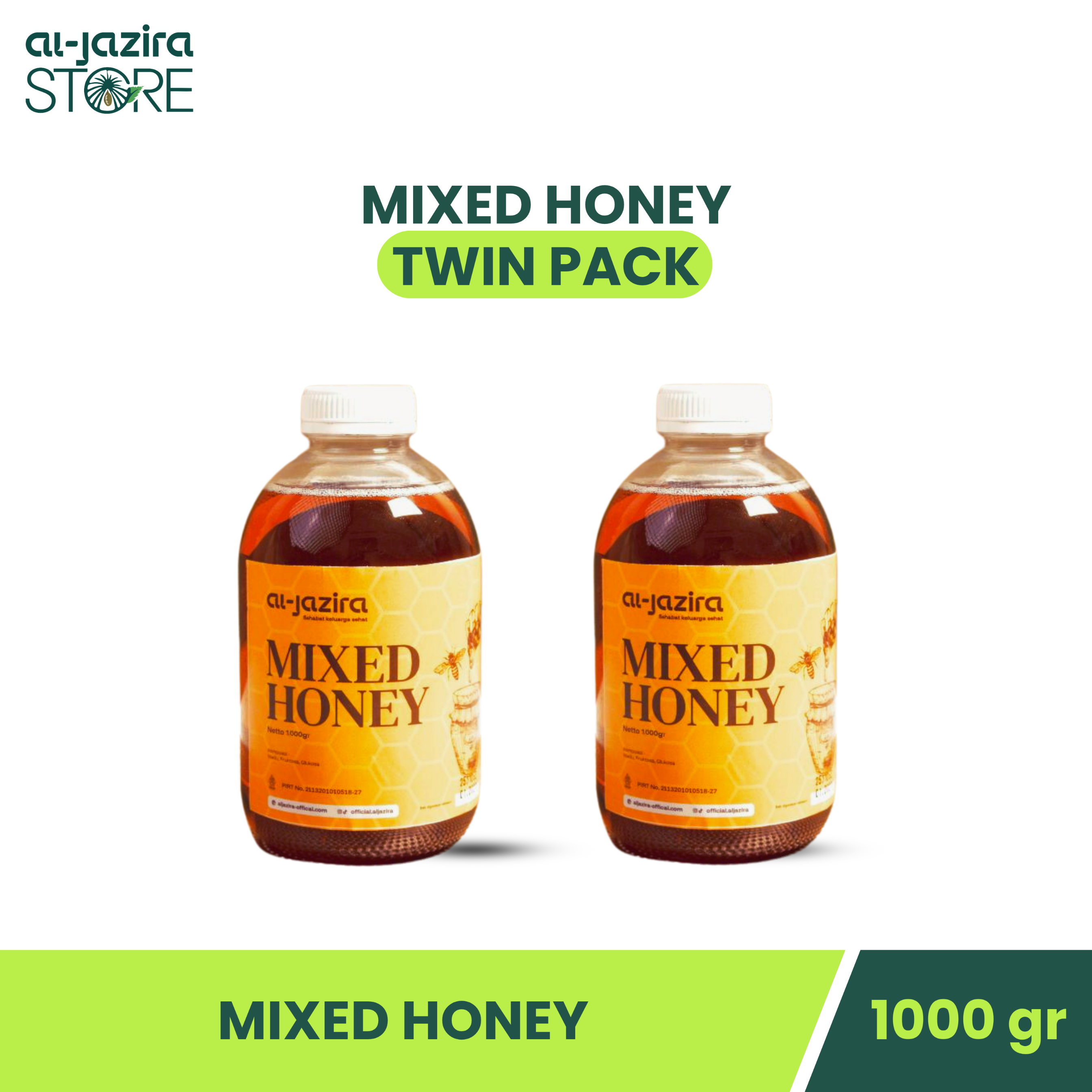 Al-Jazira Madu Multiflora 1Kg