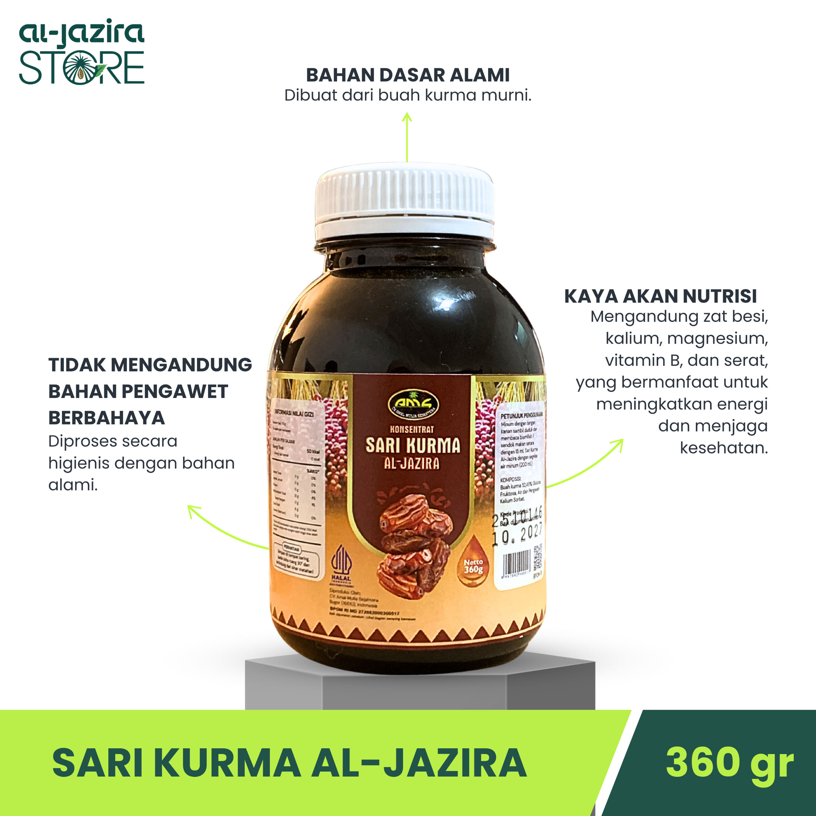 Al-Jazira Sari Kurma 360Gr