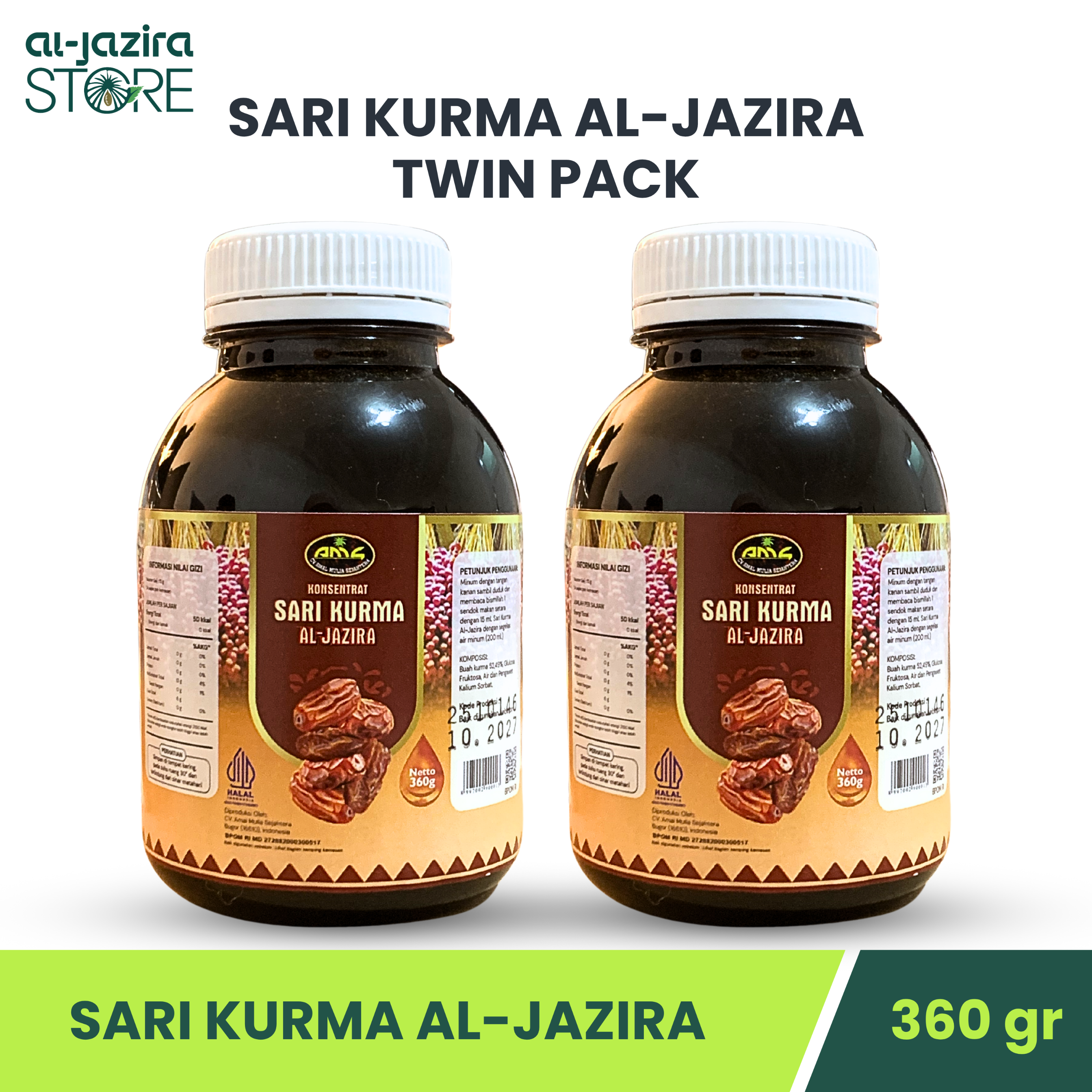 Al-Jazira Sari Kurma 360Gr