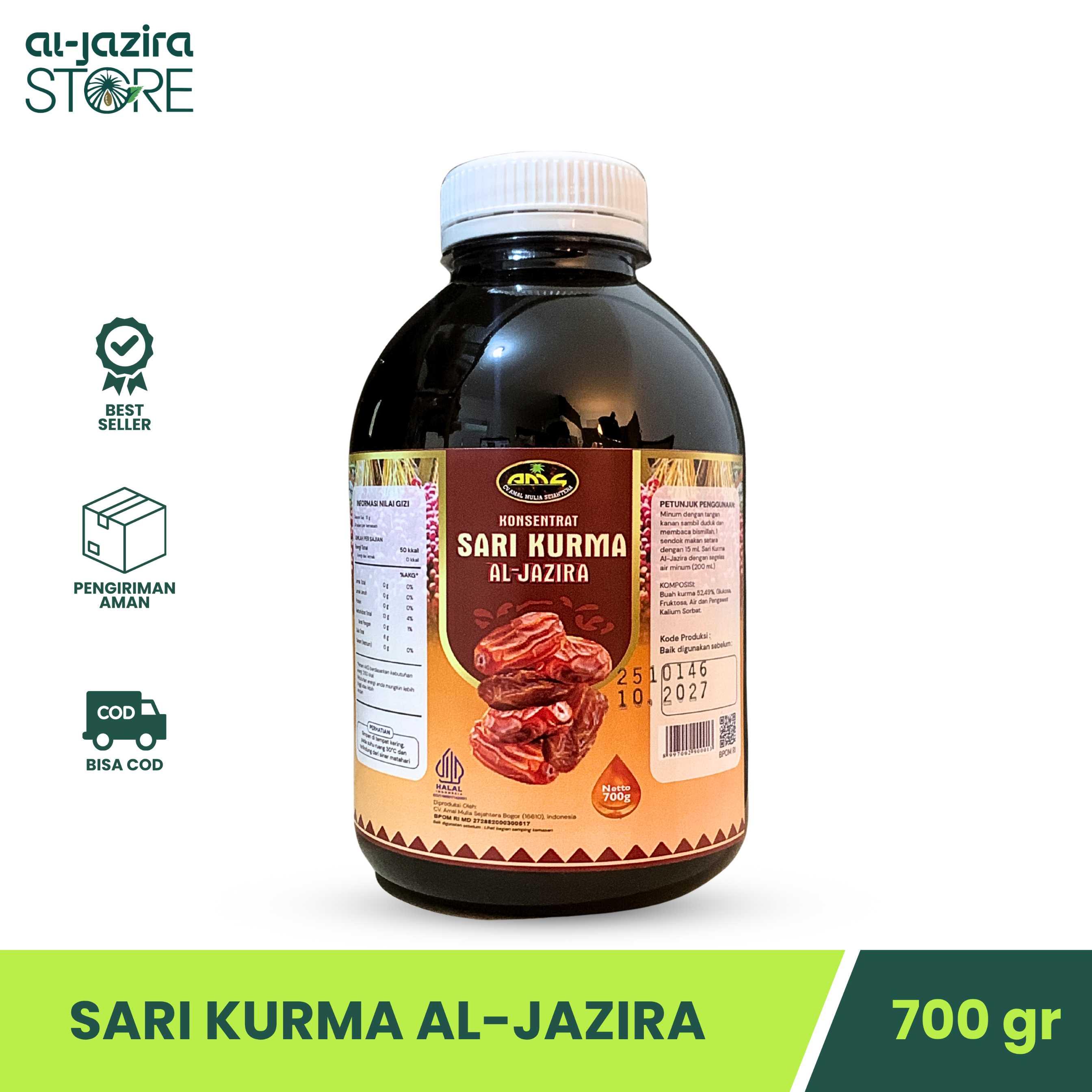 Al-Jazira Sari Kurma 700Gr