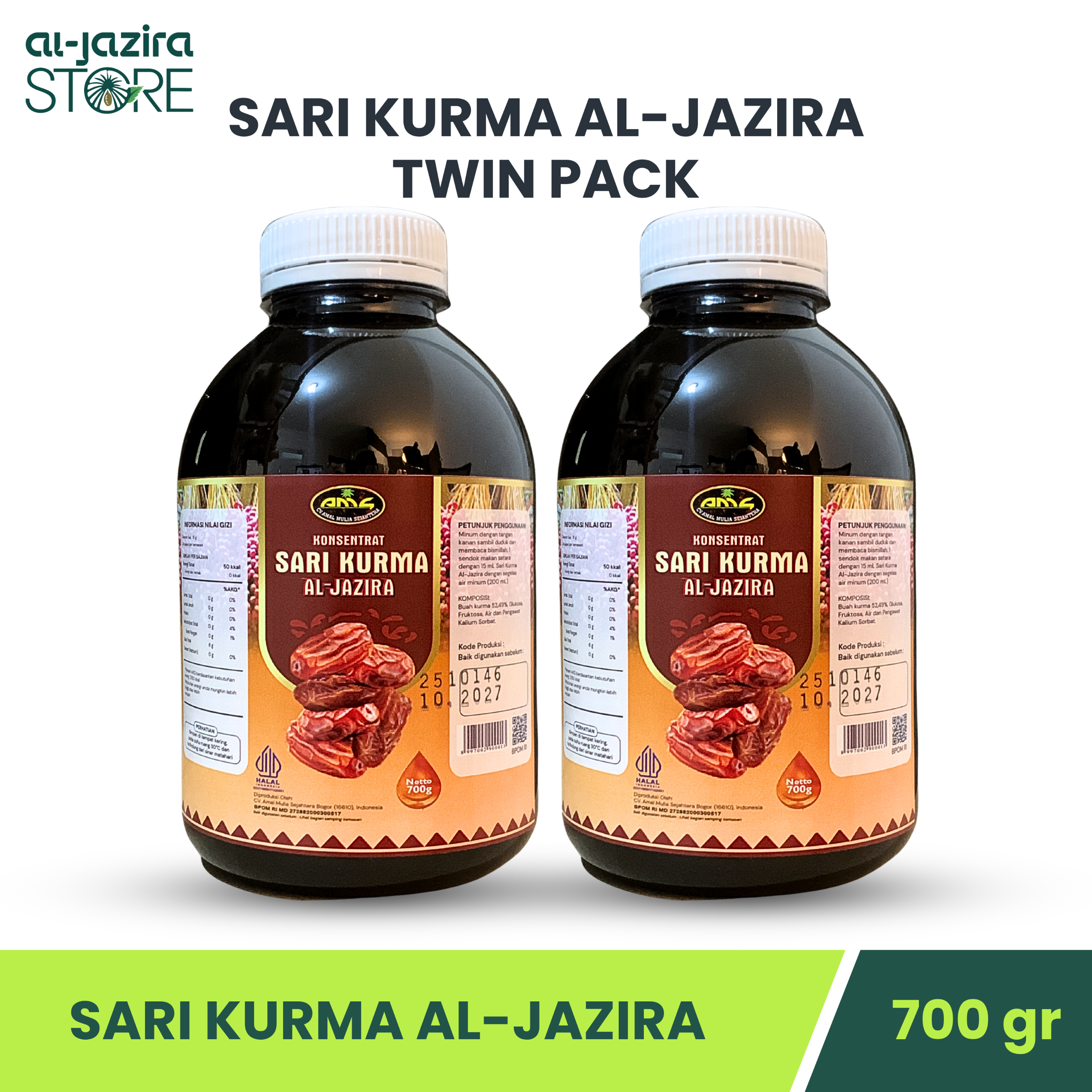 Al-Jazira Sari Kurma 700Gr