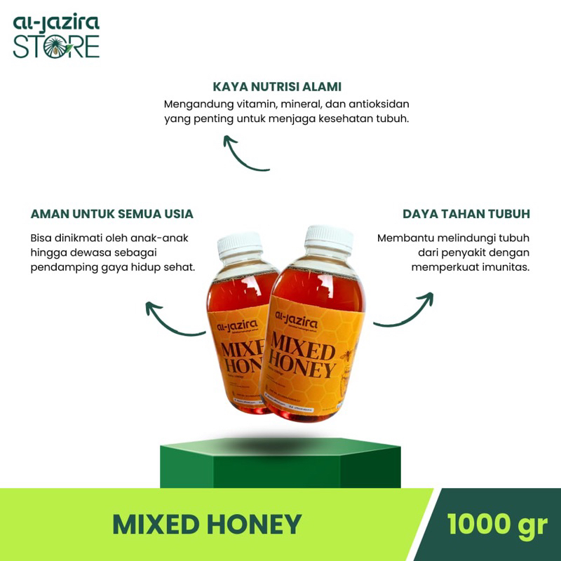 Al-Jazira Madu Multiflora 1Kg