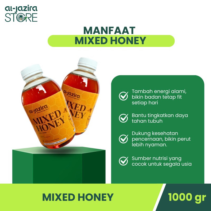 Al-Jazira Madu Multiflora 1Kg