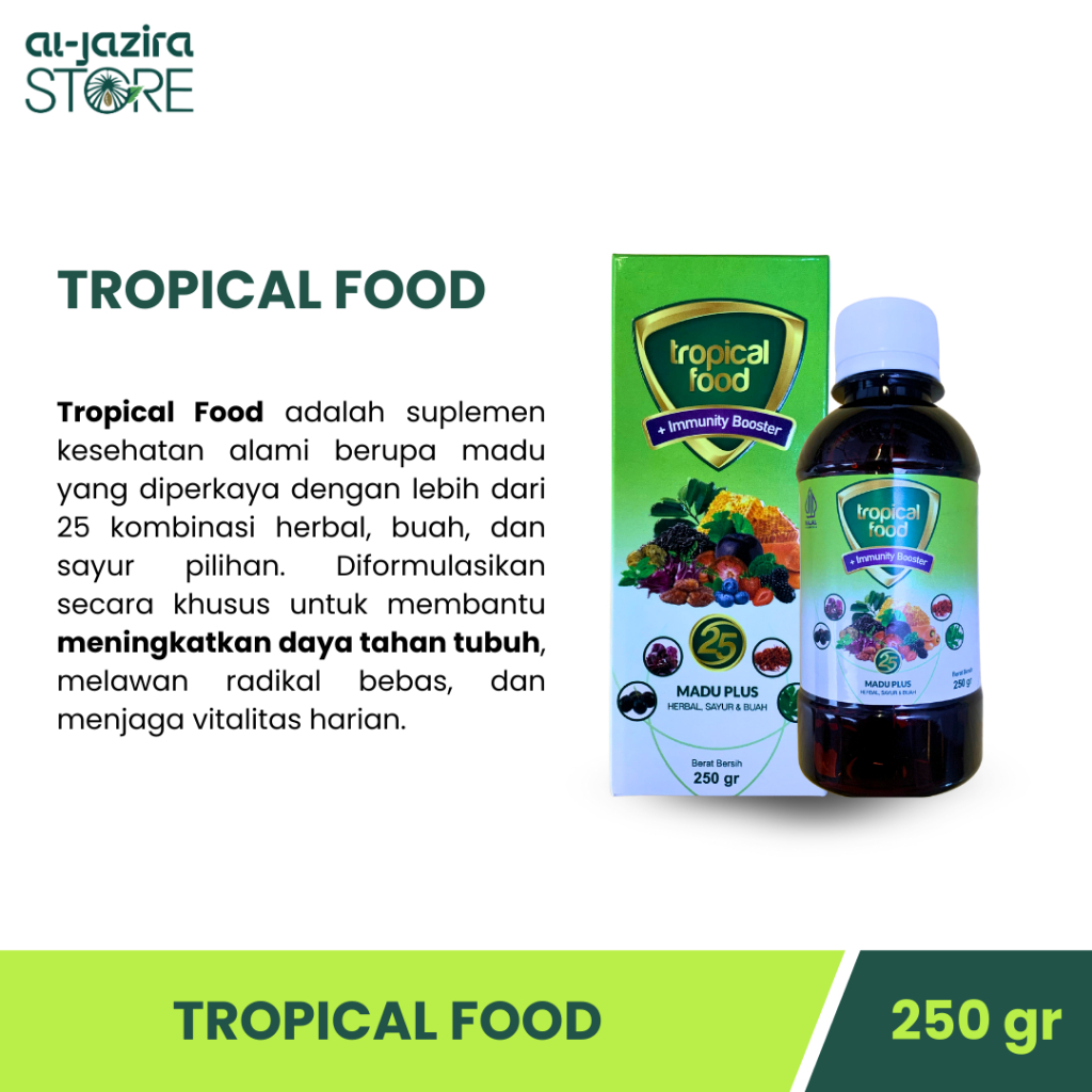 Al-Jazira Tropical Food Madu 250Gr
