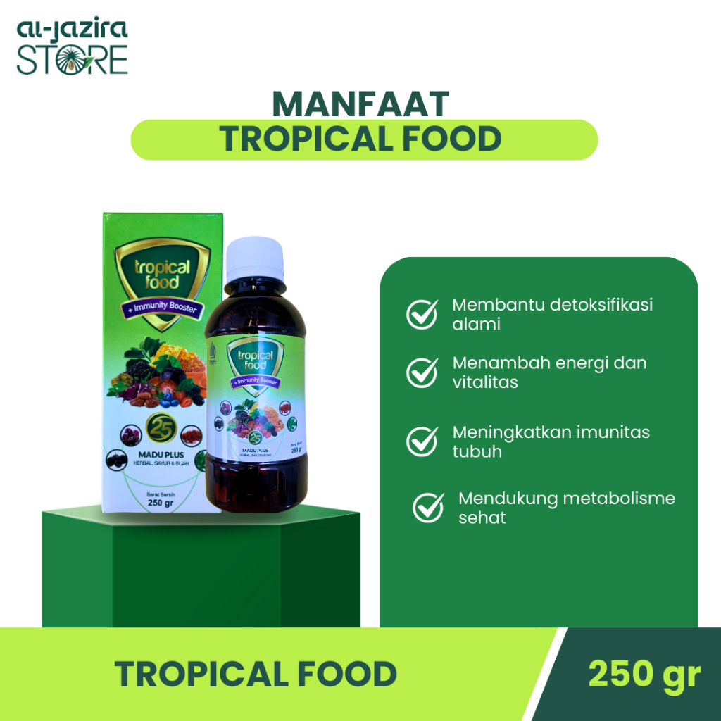 Al-Jazira Tropical Food Madu 250Gr