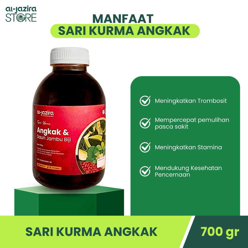 Al-Jazira Sari Kurma Madu Angkak 700Gr