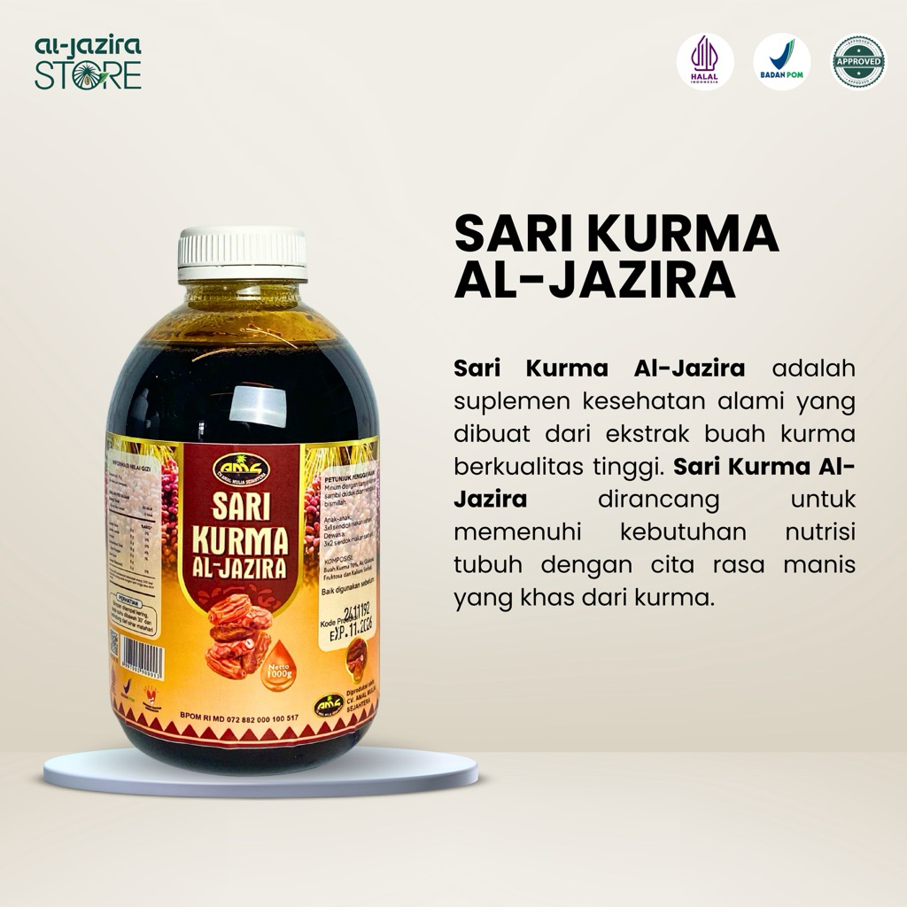 Al-Jazira Sari Kurma 1000Gr