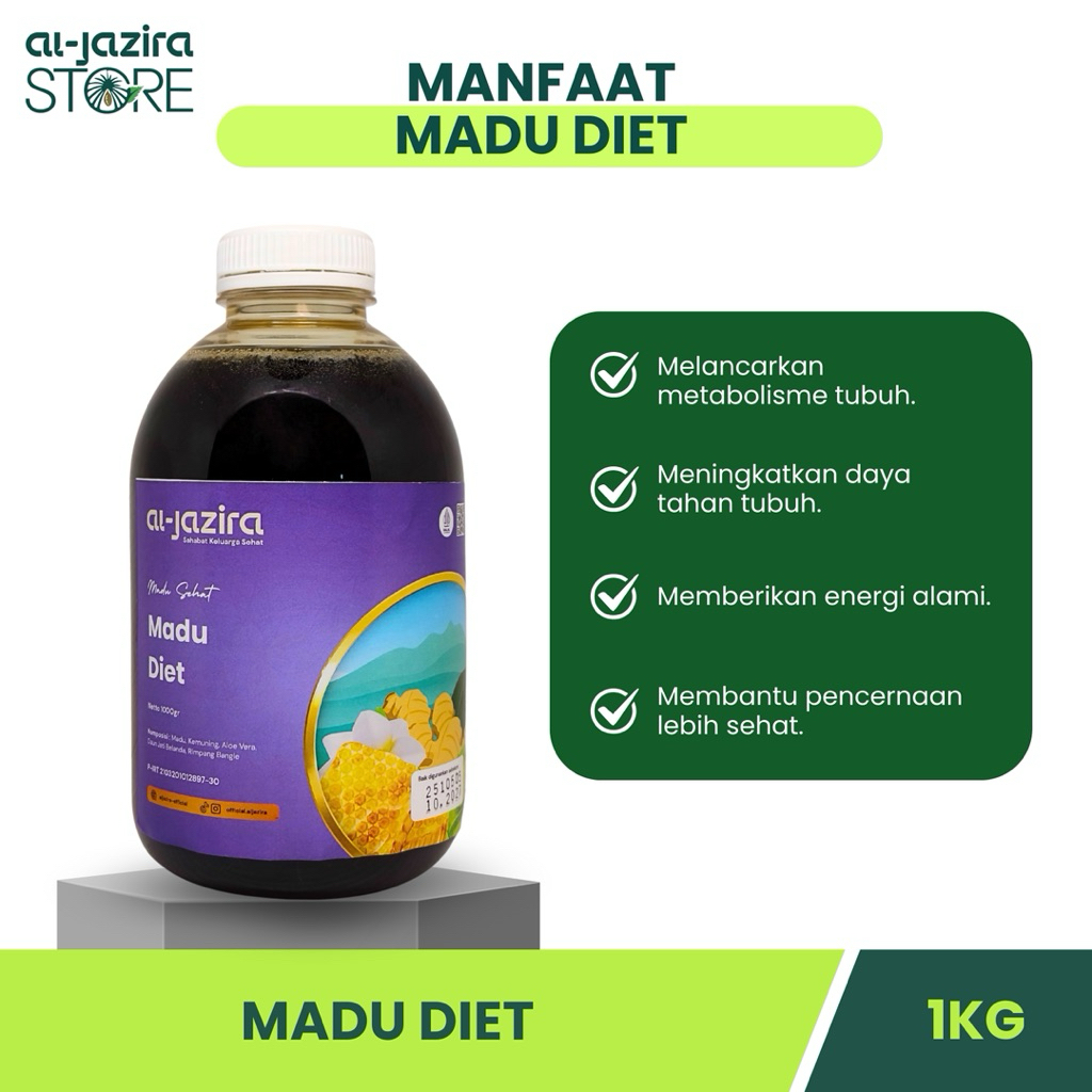 Al-Jazira Madu Diet 1Kg