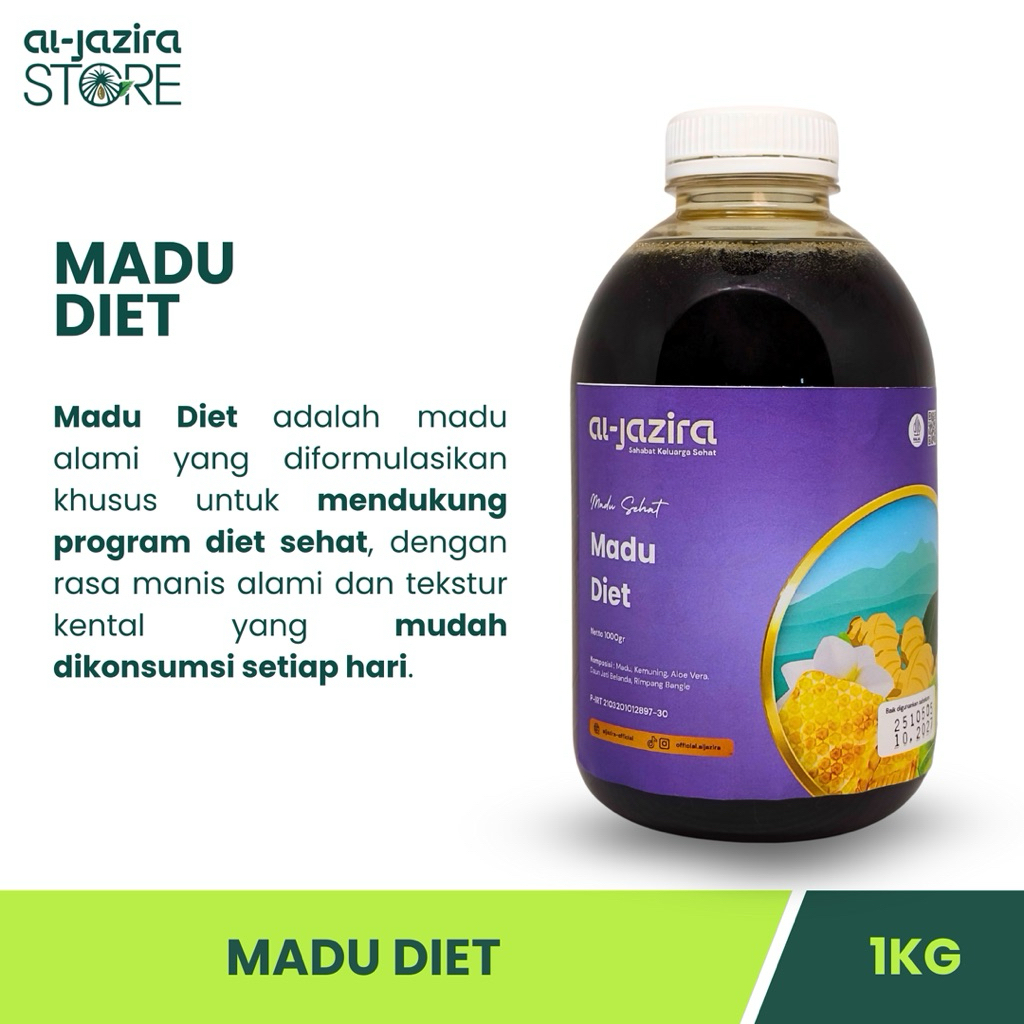 Al-Jazira Madu Diet 1Kg